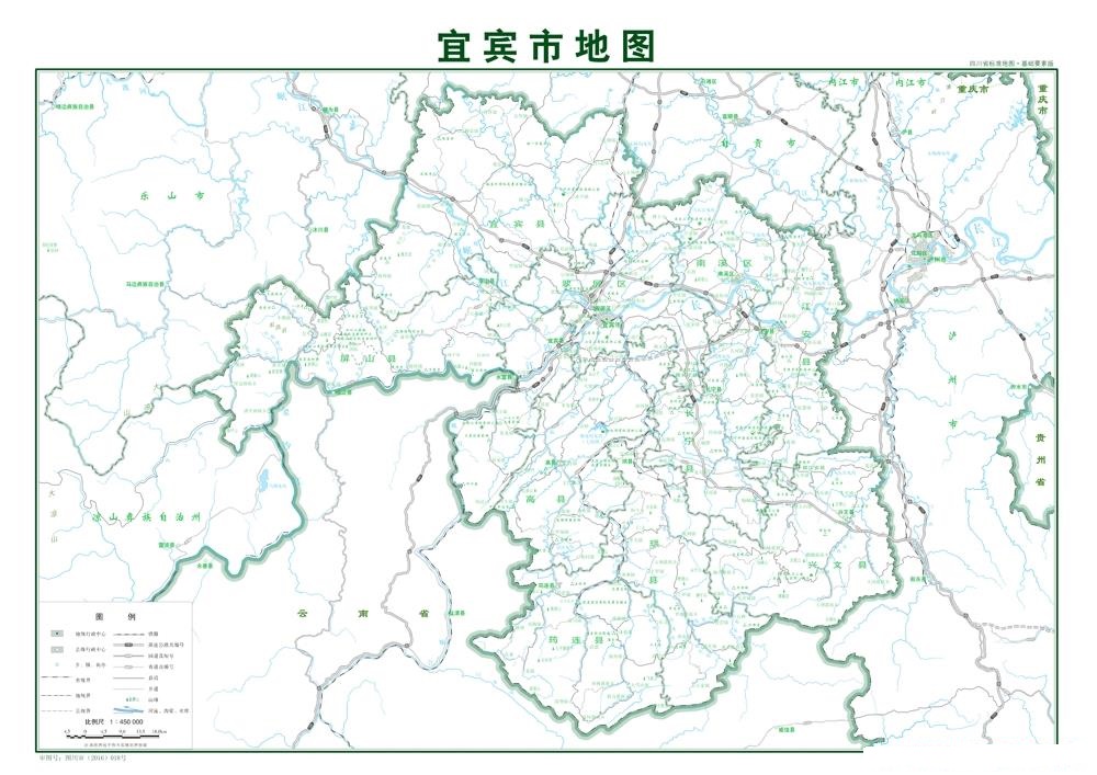 （四川?。┮速e市市情介紹（含自然地理地圖水系圖）